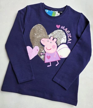 Свитшот детский на флисе Peppa Pig 98-104 см для девочек 838389