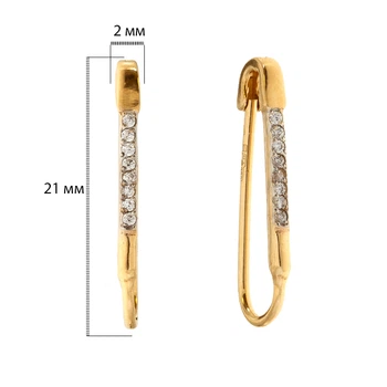 Серьги Diamant С3128 (559558)