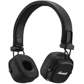 Беспроводные наушники Major IV Bluetooth Black с микрофоном, 80 часов работы, беспроводная зарядка