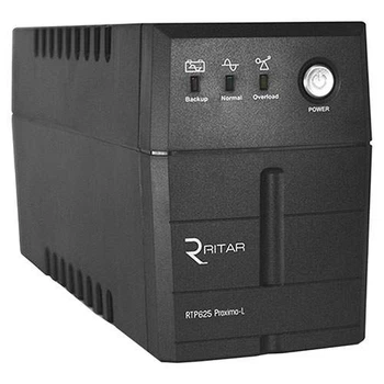 Источник бесперебойного питания Ritar 625 ВА / 375 Вт / 7 А*ч (RTP625L)