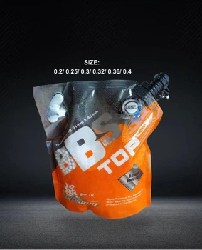Страйкбольні кулі UltraForce 0,36g 1kg Black
