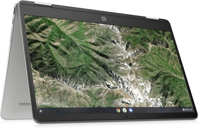 Сенсорний ноутбук 14" HP Chromebook x360 14a-ca0032ns Intel Pentium N5030 RAM 8GB eMMC 64GB 12год батарея ChromeOS (UKR) (102002883) - Уцінка
