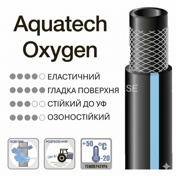 Шланг высокого давления Aquatech Oxygen AO 9.0x3.0 50м