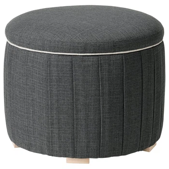 Пуф, з місцем для зберігання темно-сірий IKEA ÅTERLÖGA 405.623.38