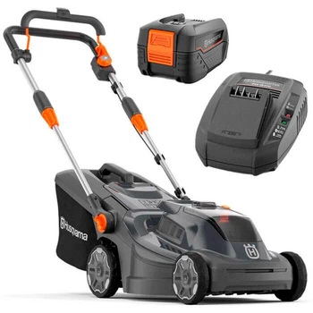 Аккумуляторная газонокосилка Husqvarna Aspire LC34-P4A KIT, 1 акб 18V 4Ah, з/у P4A 18-C70, комплект BioClip (9706483-03)