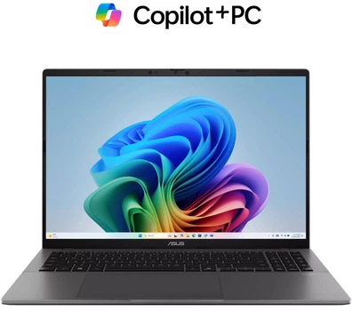Ноутбук ASUS Vivobook S16 S3607QA-SH042W 16" WUXGA OLED, Qualcomm X X1 26 100, 16GB, F512GB, UMA, Win11, Сірий