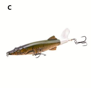 Воблер-квокер Whopper Popper Pike 130 мм 16 грамів C