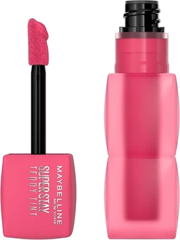 Maybelline New York Superstay Teddy Tint Стойкая матовая помада-тинт для губ № 45 "Pinky Promise"