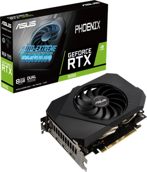 Відеокарта GeForce RTX 3050 8GB Asus Phoenix (PH-RTX3050-8G) Б/В