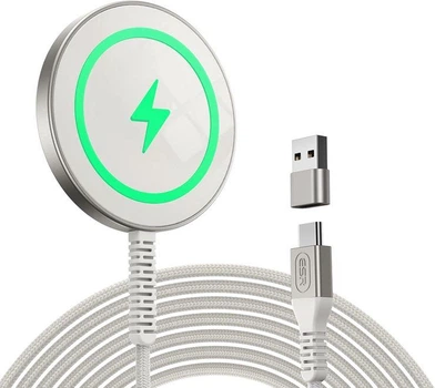 Бездротовий зарядний пристрій ESR MagSafe Charger (HaloLock) сумісний з iPhone - Б/У