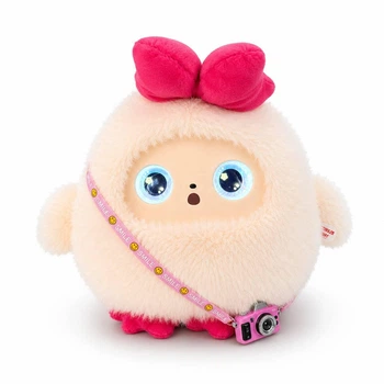 Розумна AI-іграшка Bobo PINK Smart AI Plush Toy для голосового спілкування з підтримкою Wi-Fi та програми Tuya