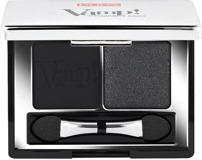 Подвійні компактні тіні Pupa Vamp! Compact Duo Eyeshadow № 07 Dark Night 2.2 г