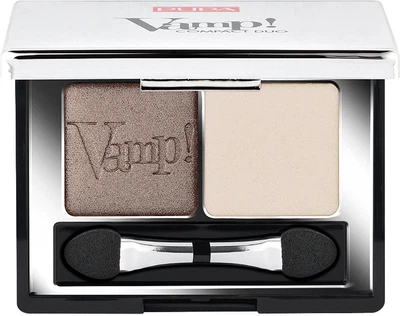 Двойные компактные тени Pupa Vamp! Compact Duo Eyeshadow № 06 Brown Vanilla 2.2 г