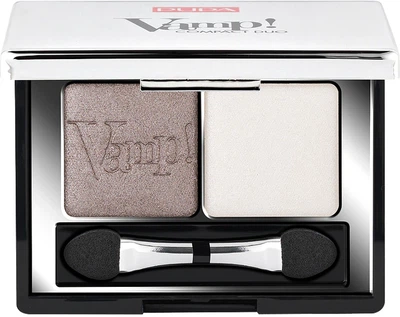 Двойные компактные тени Pupa Vamp! Compact Duo Eyeshadow № 08 Cream Taupe 2.2 г