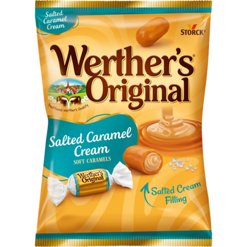 Конфеты Werther's Original Salted Caramel Cream 180 г