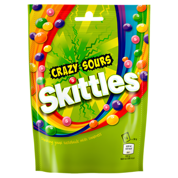 Конфеты Skittles Crazy Sour 136 г