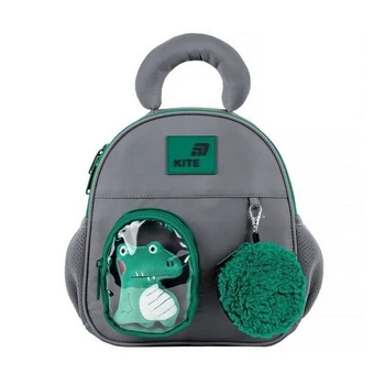 Рюкзак детский Kite Kids Croco Boo, для мальчиков, серый (K26-2737XXS-2)