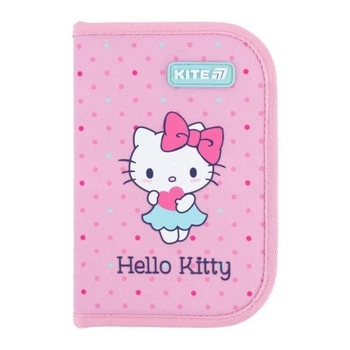 Пенал твердый Kite Hello Kitty, 1 отдел., 2 отв., без наполнения (HK26-622)