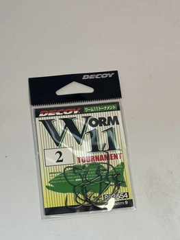 Крючок Decoy Worm11 Tournament 02, 9 шт/уп, 1562.00.78