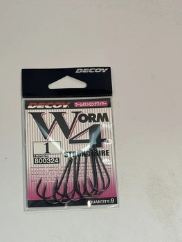 Крючок Decoy Worm4 Strong Wire 01, 9 шт/уп, 1562.02.61