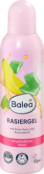 Гель для бритья Balea женский (с маслом авокадо), 200 мл