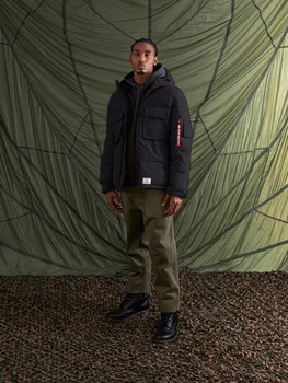 Зимняя куртка Alpha Industries 7715164 Чёрный S ALD236