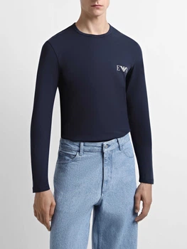 Лонгслів Emporio Armani 8927294 Темно-синій S 5O2919