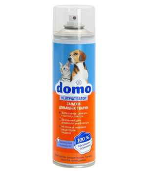 Нейтралізатор запаху DOMO домашніх тварин 500 мл (4820269320819)