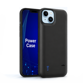 Чехол-зарядка Power Case для iPhone 14 Plus (6000 mAh) Black