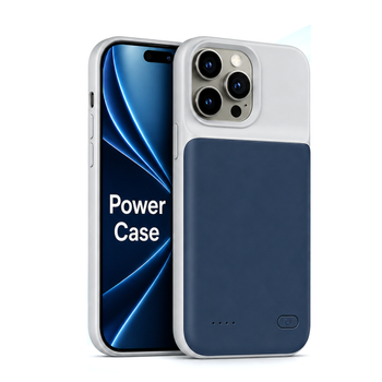 Чехол-зарядка Power Case для iPhone 16 Pro Max (7000 mAh) Blue