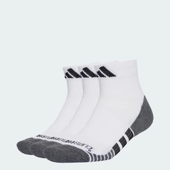 Три пары носков Performance CLIMACOOL Cushioned Quarter adidas JD9574 (34-36) белый (4067901986624)