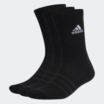 Три пары носков Cushioned Crew adidas IC1310 (19-21) черный (4066746298343)