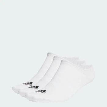 Три пары носков Thin and Light No-Show adidas HT3463 (43-45) белый (4066746279045)