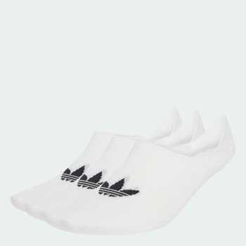Три пары носков Low Cut Socks adidas JV7441 (40-42) белый (4068807891784)