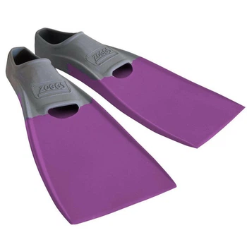 Ласты для плавания Zoggs Long Blade Rubber длинные резиновые для бассейна и сноркелинга 30-32 Фиолетовый (465213.GYPU.11-1)