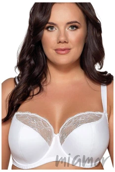 Бюстгальтер полумягкий с косточками Ava 2110 Azalea White 100B Белый