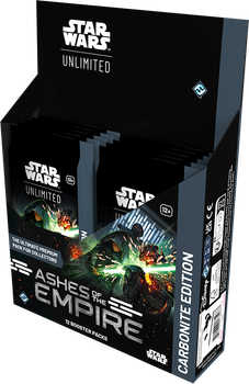 Набір карт Fantasy Flight Games Star Wars: Unlimited Card Game - Ashes of the Empire - Carbonite Booster 12 шт. (841333135973)