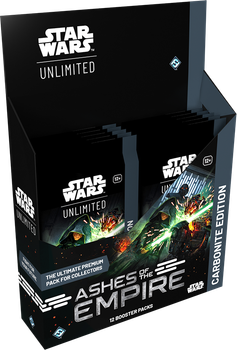 Zestaw kart Fantasy Flight Games Star Wars: Unlimited Card Game - Popioły Imperium – Carbonite Booster 12 szt. (841333135973)