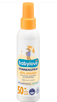 Сонцезахисний спрей для чутливої шкіри OF 50+, Babylove Ultra Sensitive, 50 мл