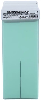 Воск для депиляции Skin System Зеленое яблоко в картридже 100 мл (8051407571879)