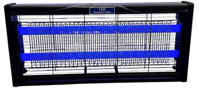 Ловушка для насекомых мощная электрическая LED лампа 30W 220В подвесной уничтожитель комаров и мошек