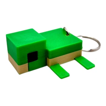 3D Брелоки MINECRAFT / МАЙНКРАФТ TURTLE / ЧЕРЕПАШКА KEYCHAIN, 3D друк OYTOY (298073)