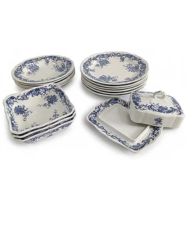 Столовый набор Villeroy & Boch Valeria синий роспись