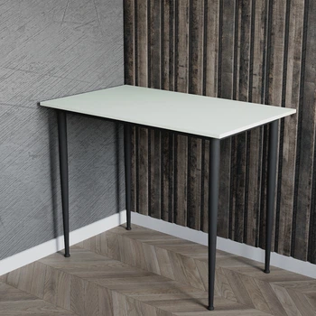 Стіл універсальний Prime Ferrum-decor 750x1200x700 Чорний метал ДСП Кашемір 16 мм (PRAIM49)