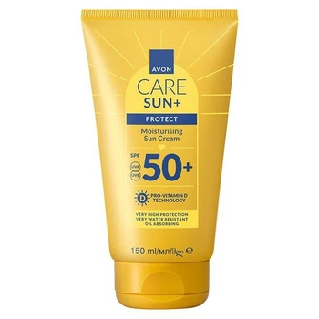 Сонцезахисний крем Avon Care Sun+ для обличчя і тіла SPF 50+ 150 мл