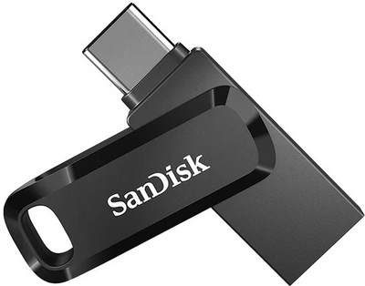 Флеш-пам'ять USB SanDisk DDC3 256GB Type-C USB 3.2 Black