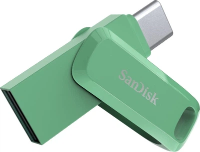 Флеш-память USB SanDisk DDC3 128GB Type-C USB 3.2 Green