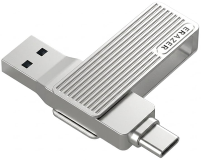 Флеш-память USB Lenovo F500 128GB Type-C USB 3.2 Silver
