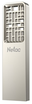 Флеш-память USB Netac U327 128GB USB 3.2 Gen1 Nickel