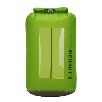 Гермомешок Green Hermit Visual Dry Sack 15L ультралегкий водонепроницаемый с прозрачным окном
